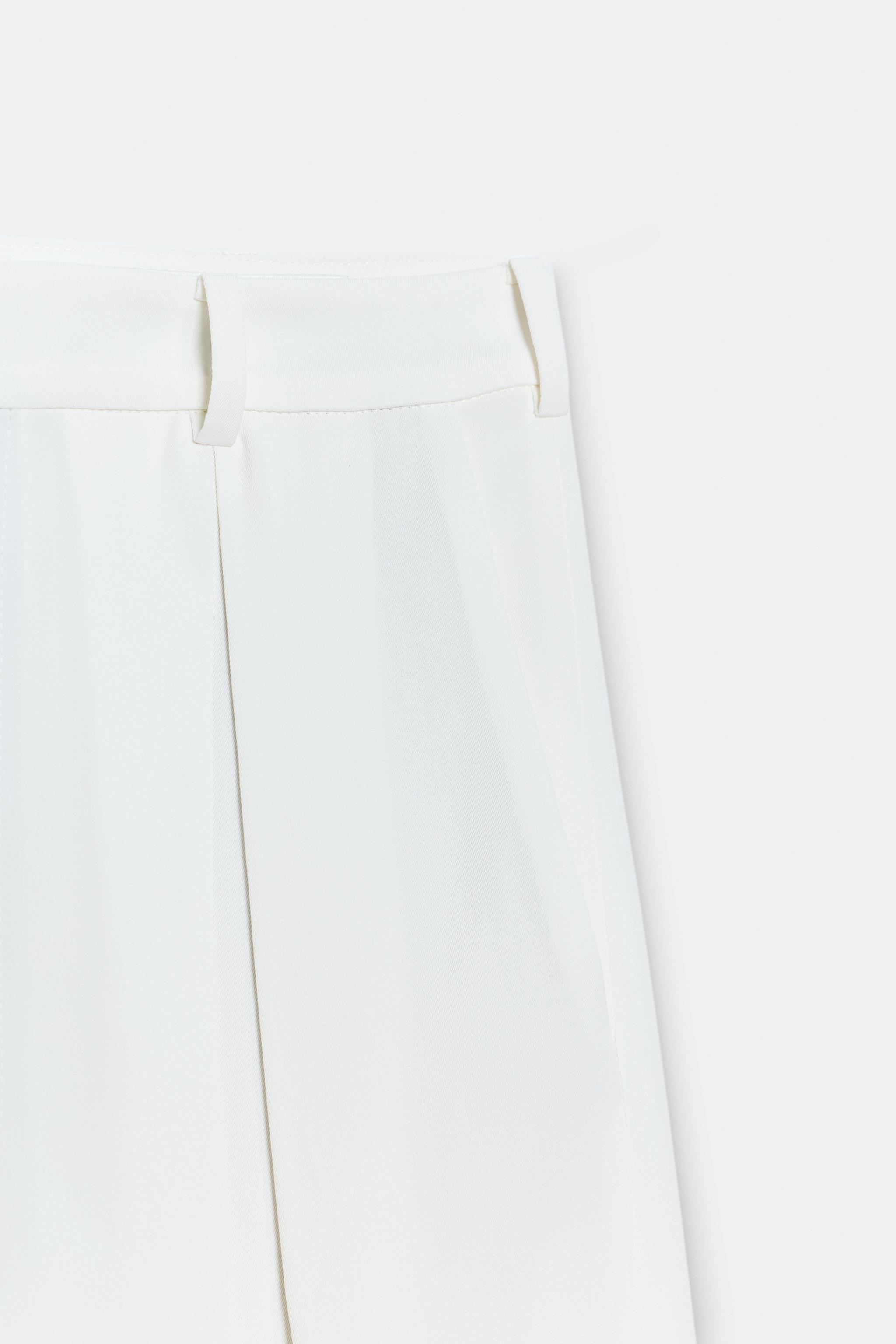 ZW COLLECTION FLOWY DARTED PANTS